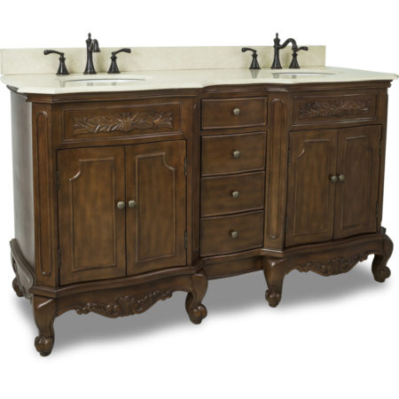 Elements Vanities VAN062D-60-T-MC